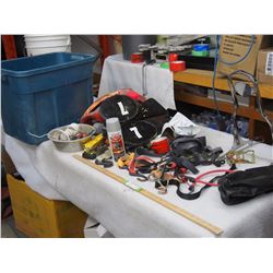 Tie Down Strap Ends ,Plastic Tote's & Misc