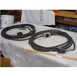 Heavy Duty Cords (2) 1 Needs Ends