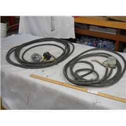 Heavy Duty Cords (2) 1 Needs Ends