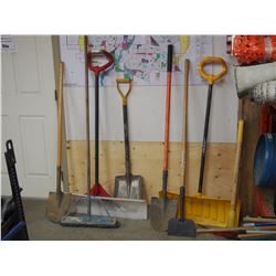 2 X THE MONEY Pick, Spade ,Snow Shovel & Misc