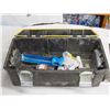 Image 3 : Stanley Plastic Toolbox w/ Saws & Misc