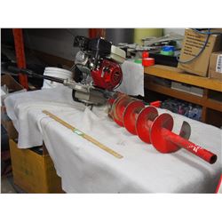 Honda GX-160 Ground hog Earth Drill w/8" Auger bit (2) model C-71-5