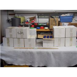 2 X THE MONEY Stucco or grout liguid mixture 2 lots of 5 boxes each (various colors)