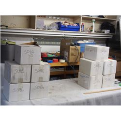 2 X THE MONEY Stucco or grout liguid mixture 2 lots of 5 boxes each (various colors)