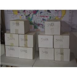 2 X THE MONEY Stucco or grout liguid mixture 2 lots of 5 boxes each (various colors)