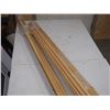 Image 5 : Wood trim various lengths (shortest 98" longest 146")