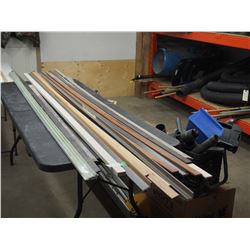 Wood trim, mouldings various colors and lengths