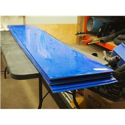 Puck board, arena board (7) 8 ft lengths
