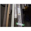 Image 2 : Wood trim, mouldings various colors and lengths (shortest 59" longest 100")