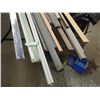 Image 2 : Wood trim, mouldings various colors and lengths (shortest 56" longest 108")
