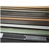 Image 3 : Wood trim, mouldings various colors and lengths (shortest 56" longest 108")