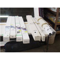 2 X THE MONEY Railings for picket packages 2 lots of 4 packages each (white)