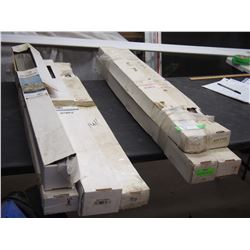 2 X THE MONEY Railings for picket packages 2 lots of 4 packages each (brown)