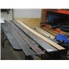 Image 1 : (4) pieces Misc lumber   (92" to 96" long 4" to 6" wide)