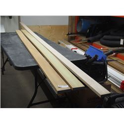 (31) pieces of lumber (96.5" to 145" long 3" to 3.5" wide)