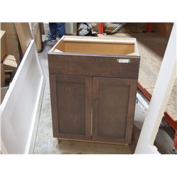 Vanity sink cabinet 2 door (27" X 22" X 34.5")