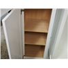 Image 3 : (2) wooden wall cabinets (15" X 12" X 37.25") (14" x 13" X 48")