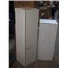 Image 4 : (2) wooden wall cabinets (15" X 12" X 37.25") (14" x 13" X 48")