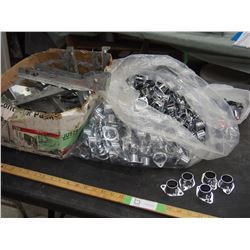 Joist hangers, closet tube hangers