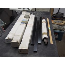 Picket pkg railings (black and brown)