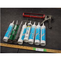 Sealant & Silicone (8) with gun