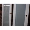 Image 4 : 2 X THE MONEY Wooden doors with windows 24" X 80"