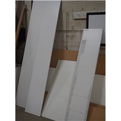 White Finishing Boards (4) (71" - 97")