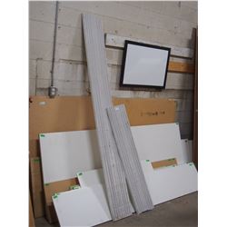 Cement Board (2) (51" X 93") (11" Wide) (1" Thick)
