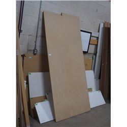 Sheet of Wood (48" X 96") w/ a piece cut out 5/8"width