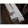 Image 2 : 2 X THE MONEY Wood Mouldings 12 pieces total 14ft to 16ft long, 3" to 4" wide