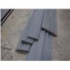 Image 3 : 10 Pieces of decking (2 styles) 115" to 16ft long, 5.25" wide