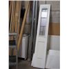 Image 1 : Door w/ Coated Glass Window (Used) (14" X 80")