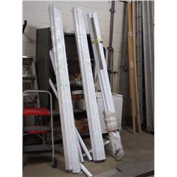 3 X THE MONEY 2" Central Vac piping 28 lengths of 8ft each