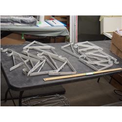 2 X THE MONEY Shelf support brackets 11.5" (14 total)