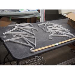 2 X THE MONEY Shelf support brackets 11.5" (10 total)