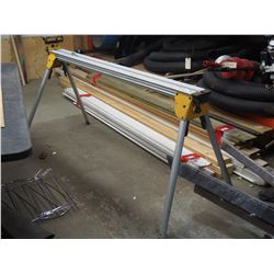 DeWalt Miter saw stand (extends from 68" to 149") folding legs 32" high