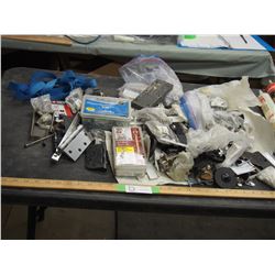 Assorted Screws ,Hinges & Misc