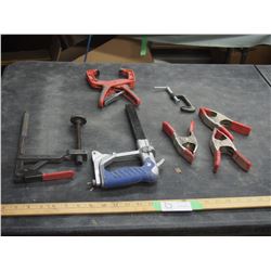 Assorted clamps