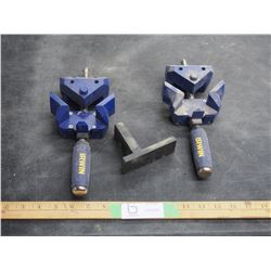 2 X THE MONEY Irwin wood clamps