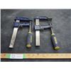 Image 3 : 2 X THE MONEY Irwin metal clamps