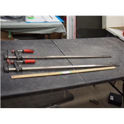 2 X THE MONEY Irwin bessy clamps (40" long)