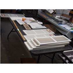 Registers, cold air returns plus misc