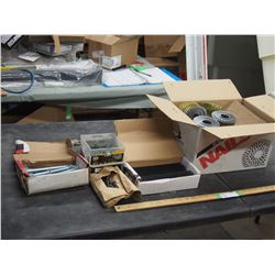 Concrete anchors, screws, coil nails, coated steel, collated pneumatic screws, deck screws