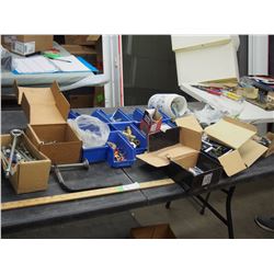 Concrete anchors, screws, bolts, hardware & misc.