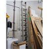 Image 1 : 9 Ft Aluminum Extendable Ladder ( Extends to 18ft )
