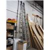 Image 1 : 12 Ft Aluminum Extendable Ladder ( Extends to 24ft )