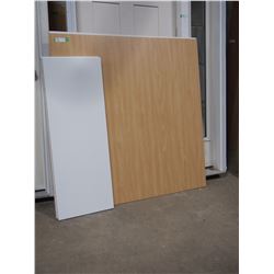 6 LUMBER PIECES 4 FT BY 4 FT 4 COUNT 41BY16" 2 COUNT