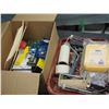 Image 4 : OFFICE AND PAINTING SUPPLIES , SANDPAPER , MISC