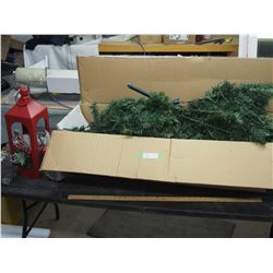 CHRISTMAS TREE AND ORNAMENTS