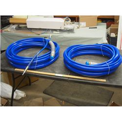 2 TIMES THE MONEY PAINT AND AIR HOSE IN ONE, 125 PSI NOS